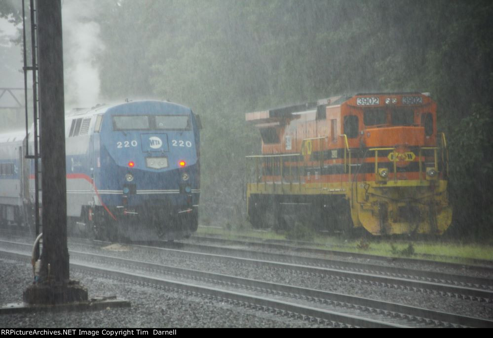 MNCR 220, PW 3902 sitting in the yard